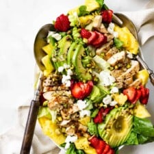 Strawberry Chicken Salad with Poppy Seed Dressing-image